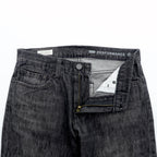 LEVI'S PREMIUM 511 ビッグE 復刻 ブラック デニムパンツ ジーンズ S ブラック レザーパッチ