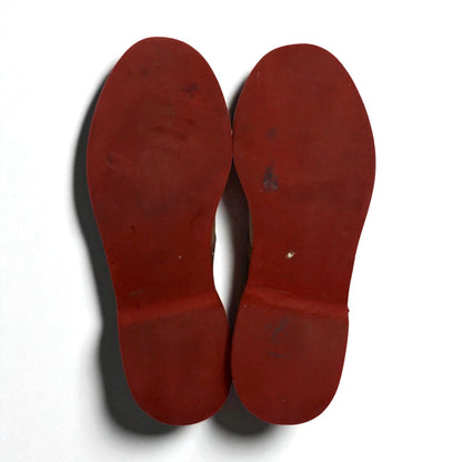 G.H.BASS スエード コンビ サドルシューズ 25.5cm ベージュ レザー 5716