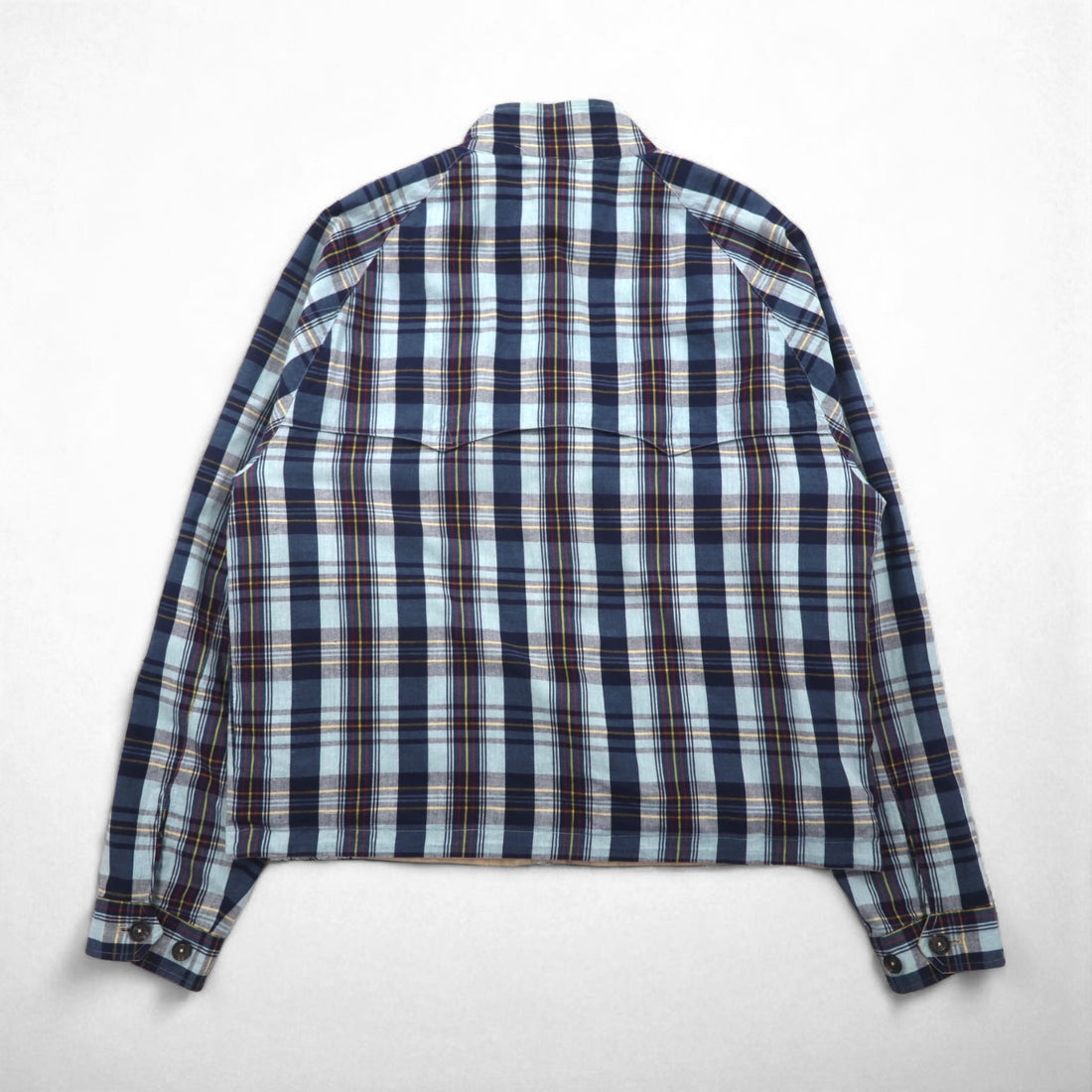 Polo Ralph Lauren 90年代 リバーシブル スウィングトップ ハリントンジャケット XL チェック スモールポニー刺繡