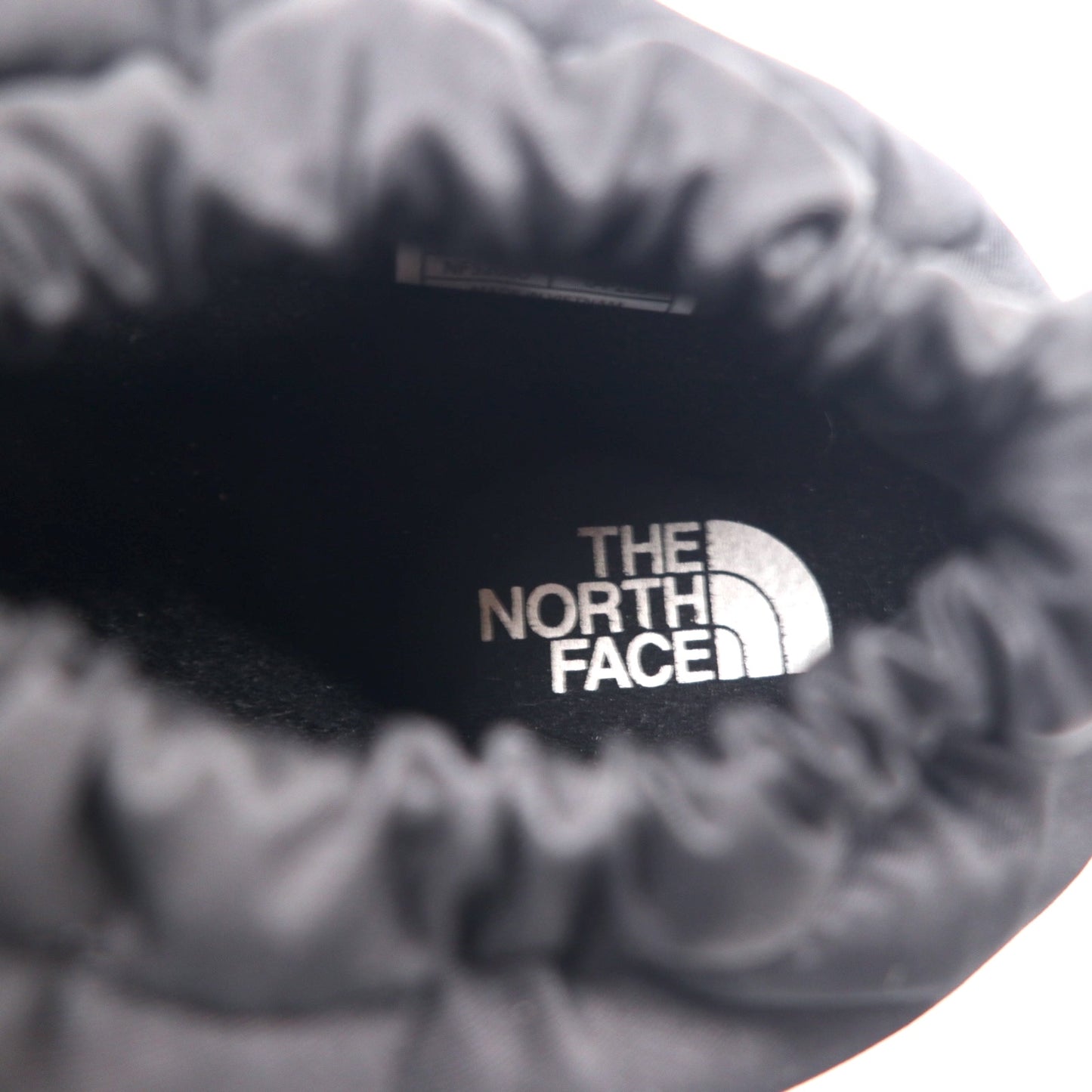 THE NORTH FACE ヌプシ トラクション ライト モックシューズ スリッポン 26cm ブラック ナイロン 撥水加工 サーモライト エコメイドインサレーション Nuptse Traction lite MOC NF52086