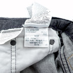 LEVI'S PREMIUM 511 ビッグE 復刻 ブラック デニムパンツ ジーンズ S ブラック レザーパッチ