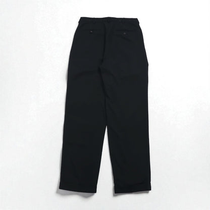 Polo by Ralph Lauren 90s 2-pleat wide-leg slacks, size L, black, polyester