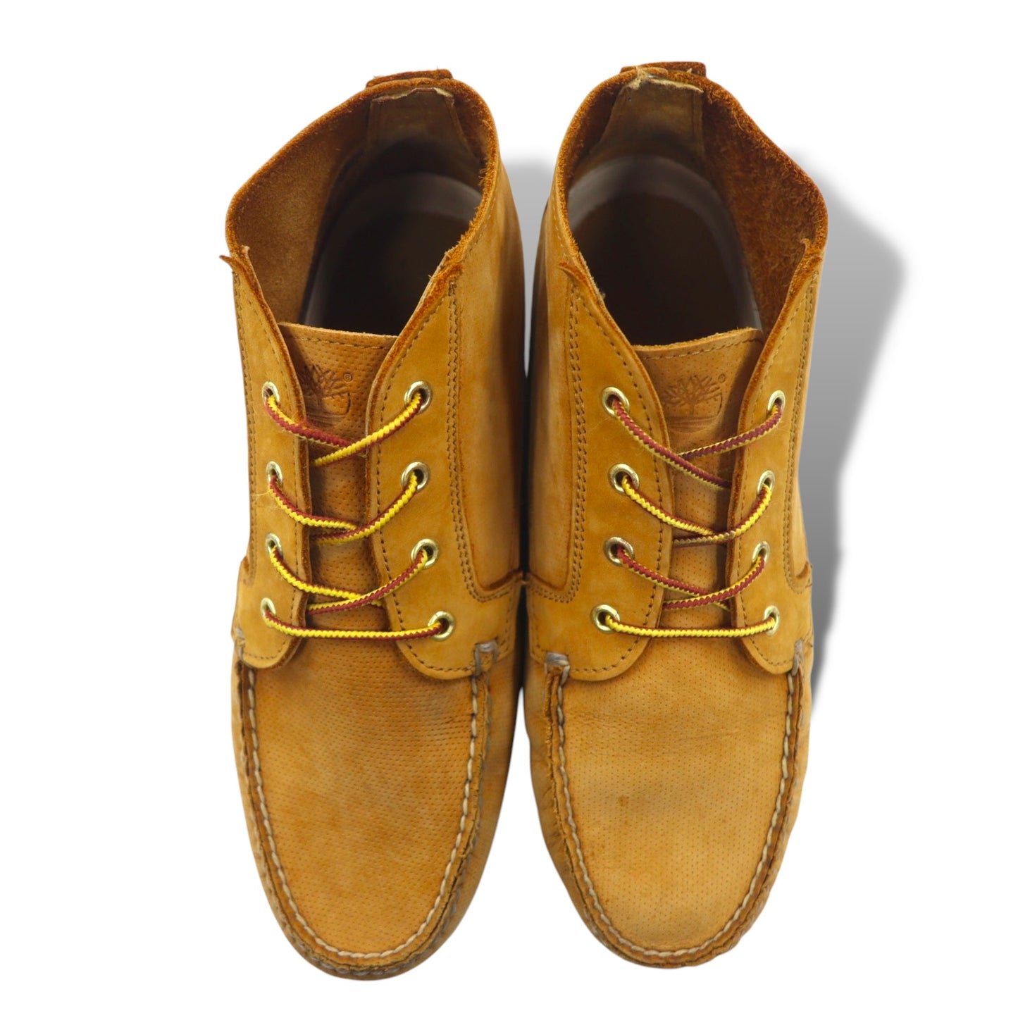 Timberland チャッカブーツ 28cm キャメル ブラウン レザー BOAT CHUKKA