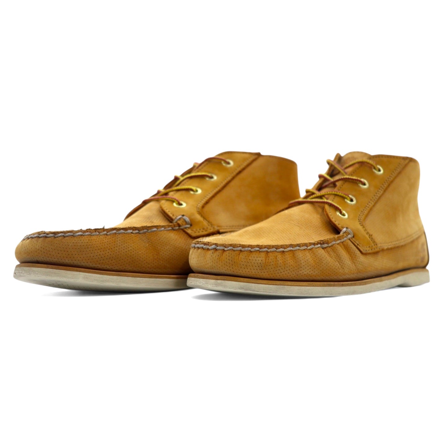 Timberland チャッカブーツ 28cm キャメル ブラウン レザー BOAT CHUKKA