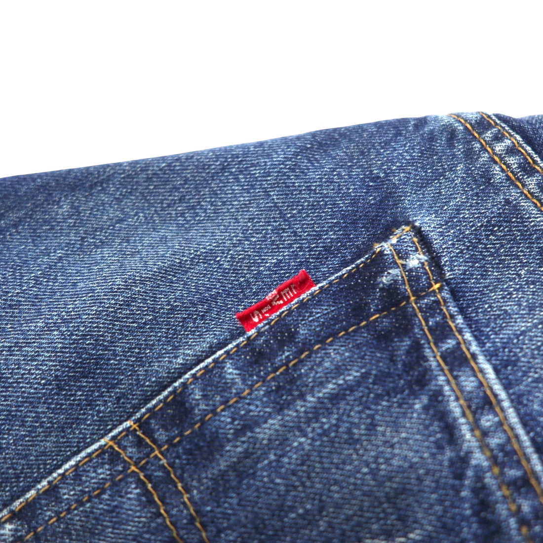 LEVI'S VINTAGE CLOTHING (LVC) 1967 Model Big E Selvedge Denim Pants Size 30 Blue Cotton 42TALON 505-0217 Made in Turkey