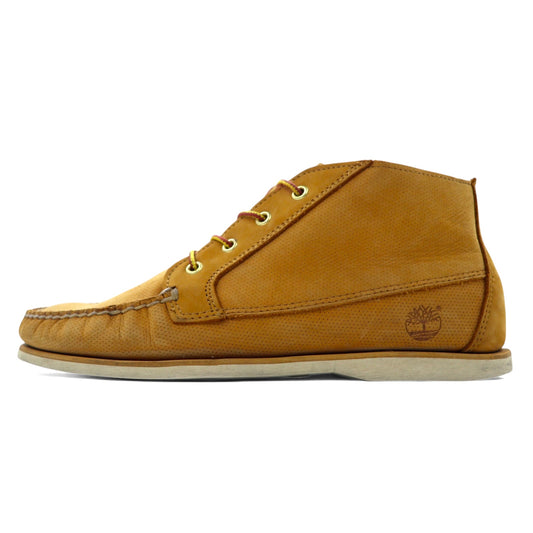 Timberland チャッカブーツ 28cm キャメル ブラウン レザー BOAT CHUKKA