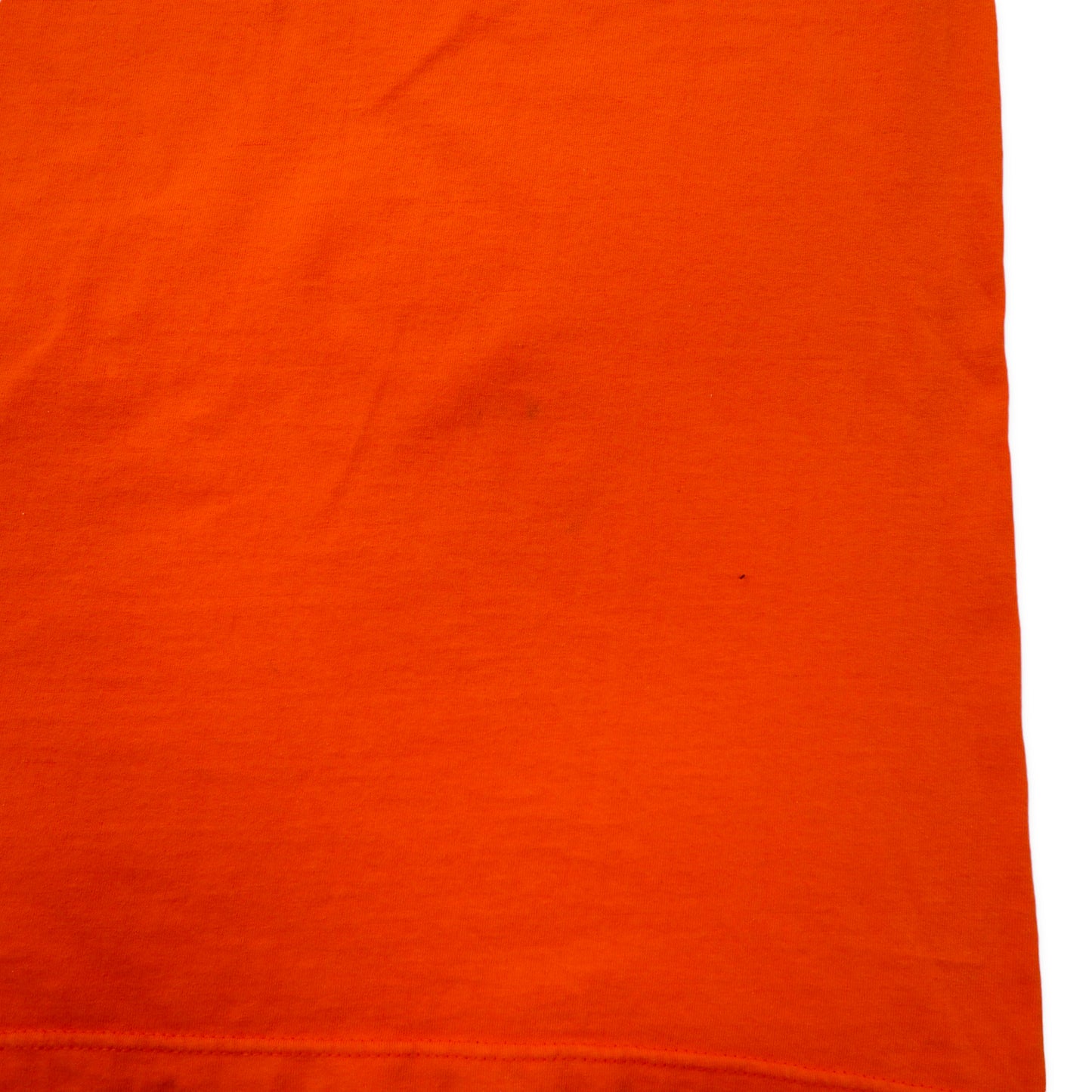 TOMMY HILFIGER USA製 ビッグサイズ ロゴプリントTシャツ S オレンジ コットン