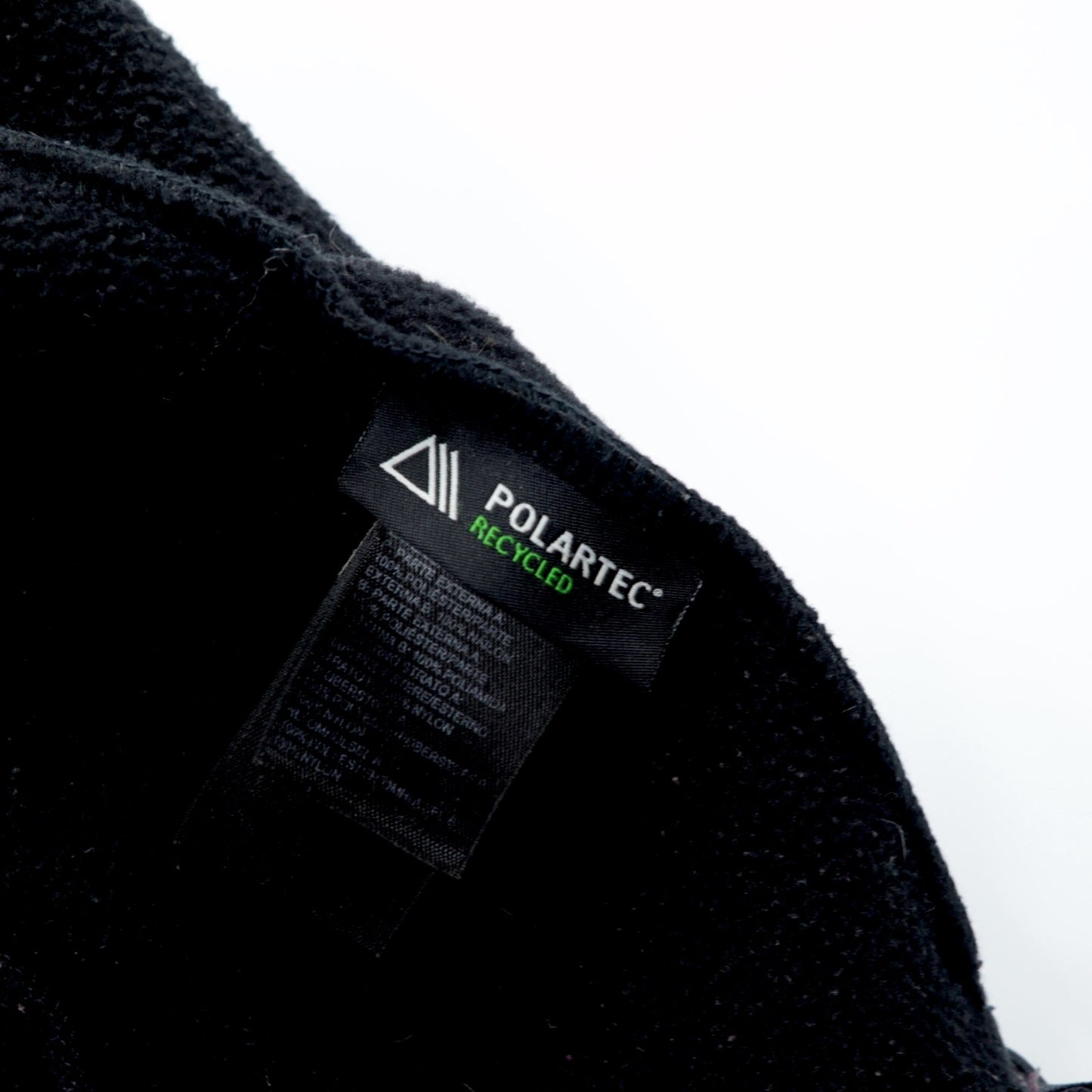 THE NORTH FACE Denali Hoodie Fleece Jacket M Black Polyester POLARTEC Logo Embroidery