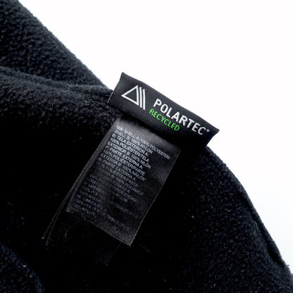 THE NORTH FACE Denali Hoodie Fleece Jacket M Black Polyester POLARTEC Logo Embroidery