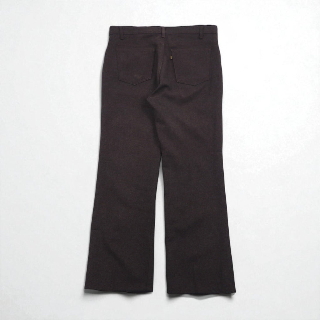 Levi's 90年代 USA製 スタプレ STA-PREST ブーツカット スラックスパンツ L グレー SCOVILLジップ 黒タブ 10517-9028