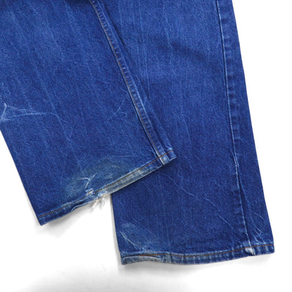 Levi's 1980s Made in USA Orange Tab Denim Jeans, Indigo, XL, Oversized, 20517-0217