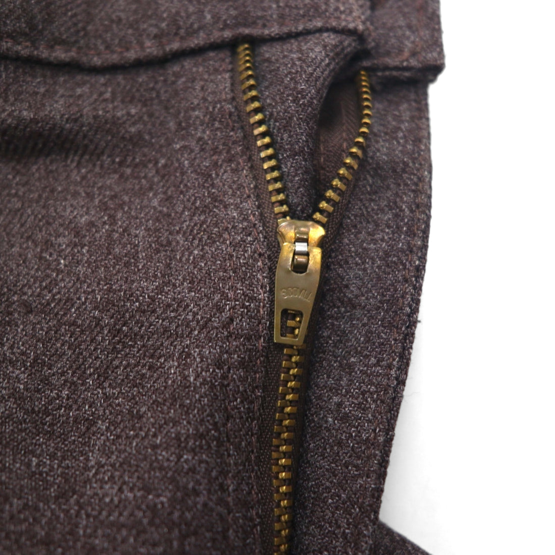 Levi's 90年代 USA製 スタプレ STA-PREST ブーツカット スラックスパンツ L グレー SCOVILLジップ 黒タブ 10517-9028