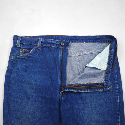 Levi's 1980s Made in USA Orange Tab Denim Jeans, Indigo, XL, Oversized, 20517-0217