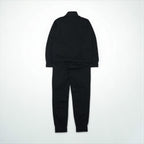 PUMA スタンドカラー ジャージ セットアップ M ブラック GRAPHIC ハイネック ジョガー 585325-01