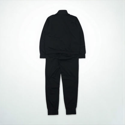 PUMA スタンドカラー ジャージ セットアップ M ブラック GRAPHIC ハイネック ジョガー 585325-01