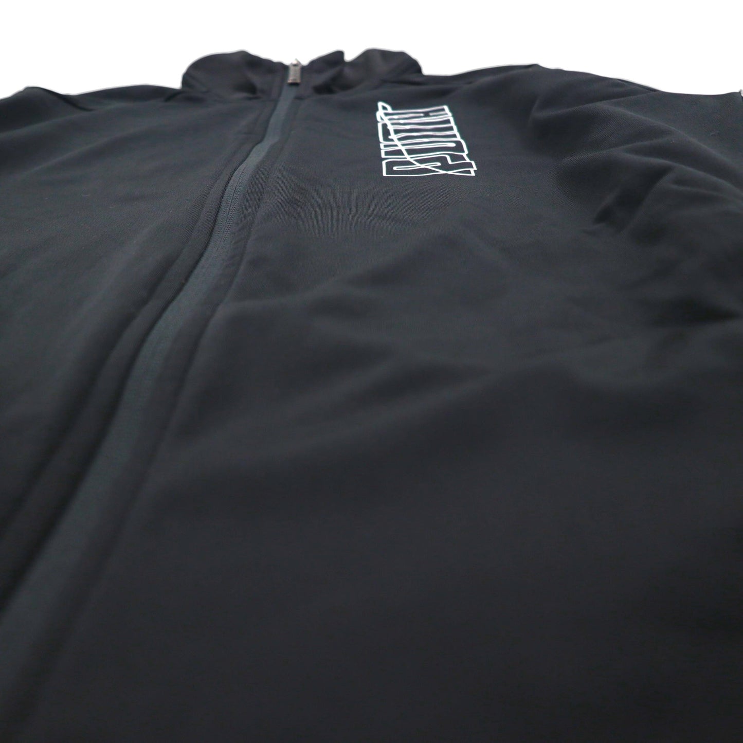 PUMA スタンドカラー ジャージ セットアップ M ブラック GRAPHIC ハイネック ジョガー 585325-01