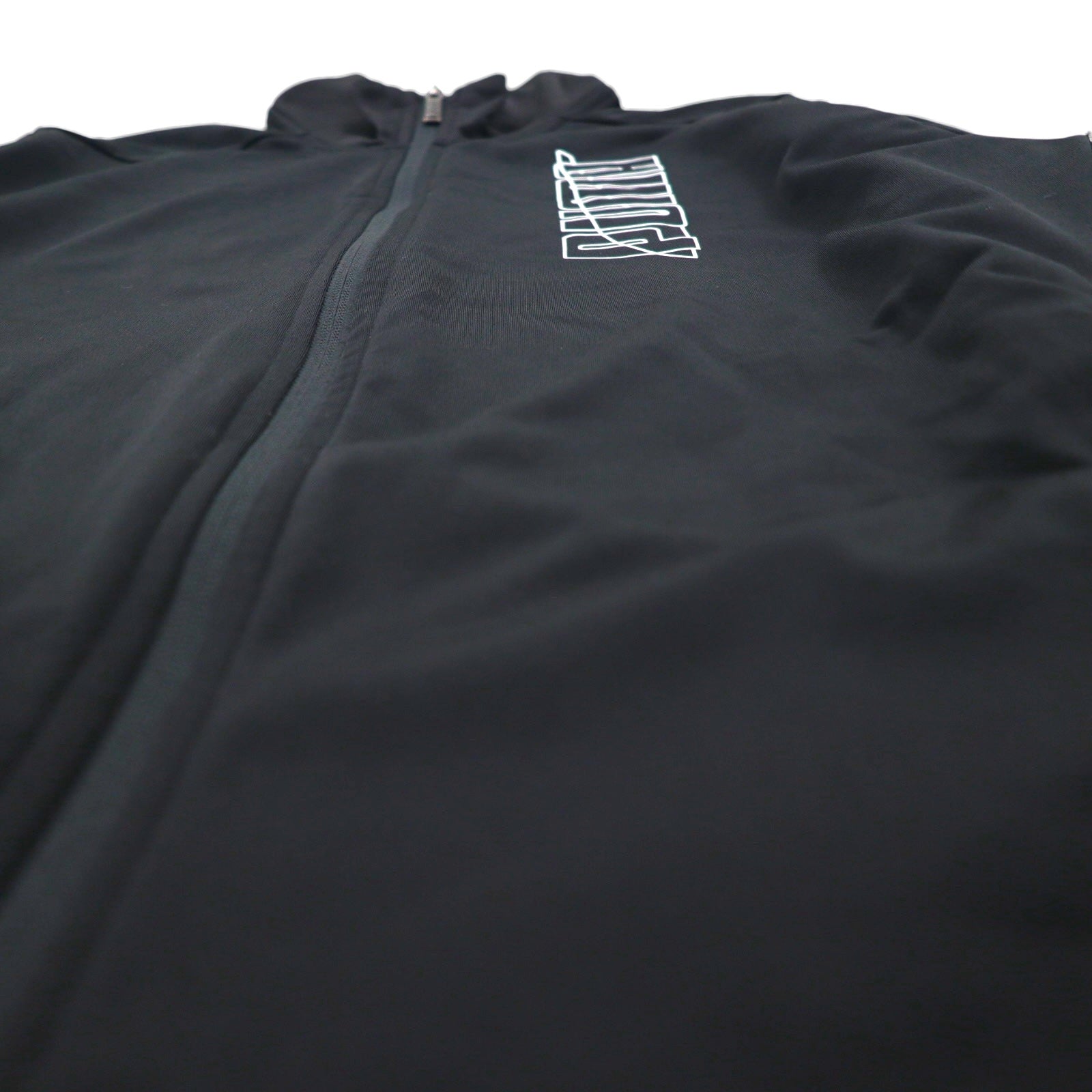 PUMA スタンドカラー ジャージ セットアップ M ブラック GRAPHIC ハイネック ジョガー 585325-01