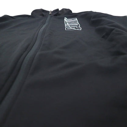 PUMA スタンドカラー ジャージ セットアップ M ブラック GRAPHIC ハイネック ジョガー 585325-01