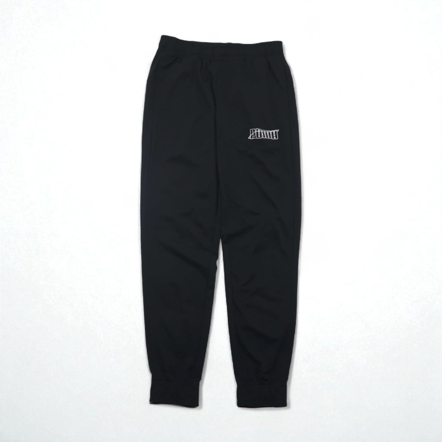 PUMA スタンドカラー ジャージ セットアップ M ブラック GRAPHIC ハイネック ジョガー 585325-01