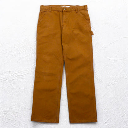 carhartt ユーティリティ ワークパンツ ペインターパンツ L ベージュ ダック地 RELAXED FIT BN3279-M