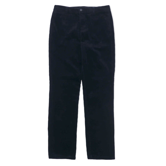 日本然リトテ-古着オンライン-POLO RALPH LAUREN コーデュロイ ストレートパンツ 18 ネイビー コットン-POLO RALPH LAUREN Corduroy Straight Pants 18 Navy Cotton