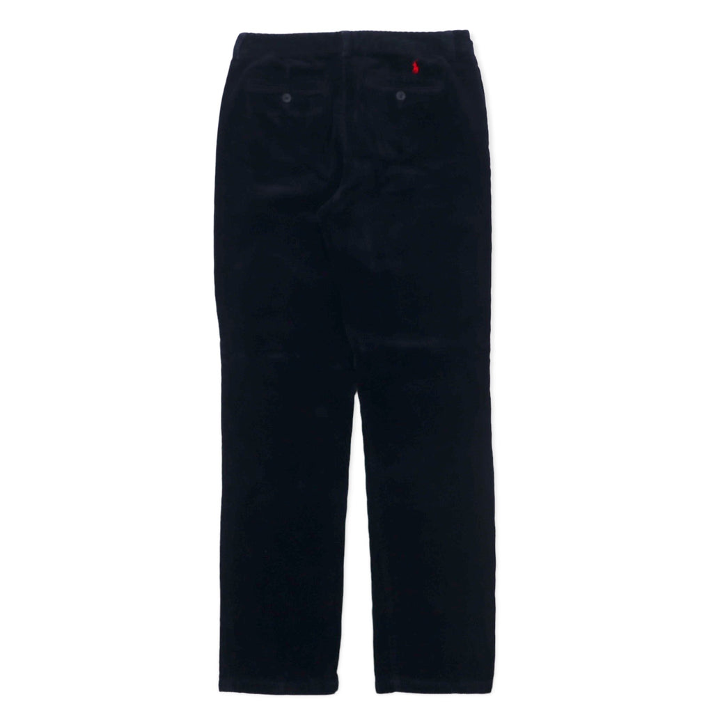 POLO RALPH LAUREN Corduroy Straight Pants Size 18 Navy Cotton