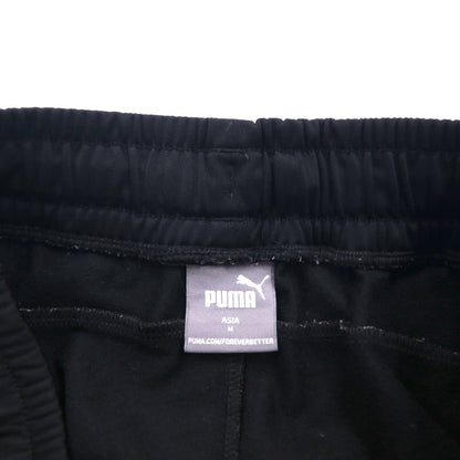 PUMA スタンドカラー ジャージ セットアップ M ブラック GRAPHIC ハイネック ジョガー 585325-01