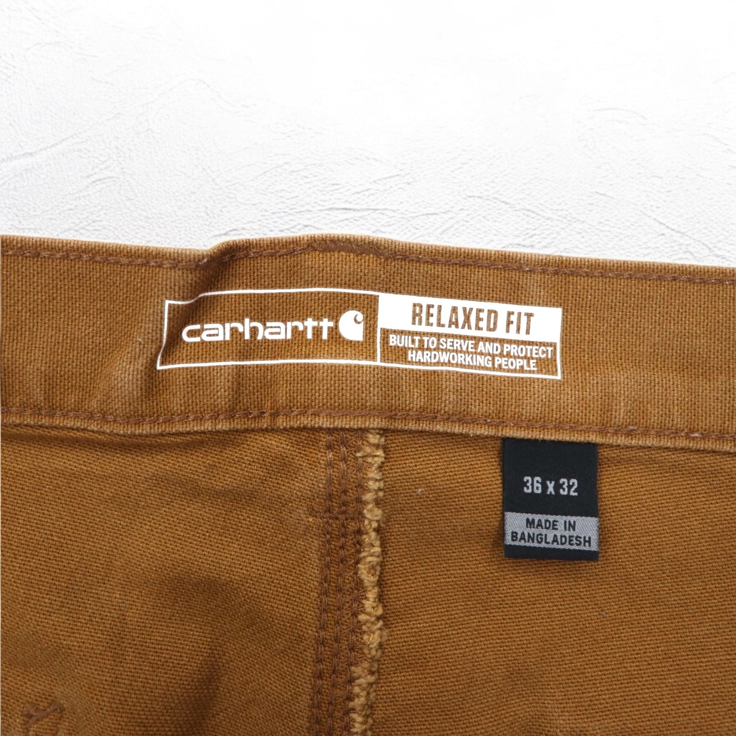 carhartt ユーティリティ ワークパンツ ペインターパンツ L ベージュ ダック地 RELAXED FIT BN3279-M