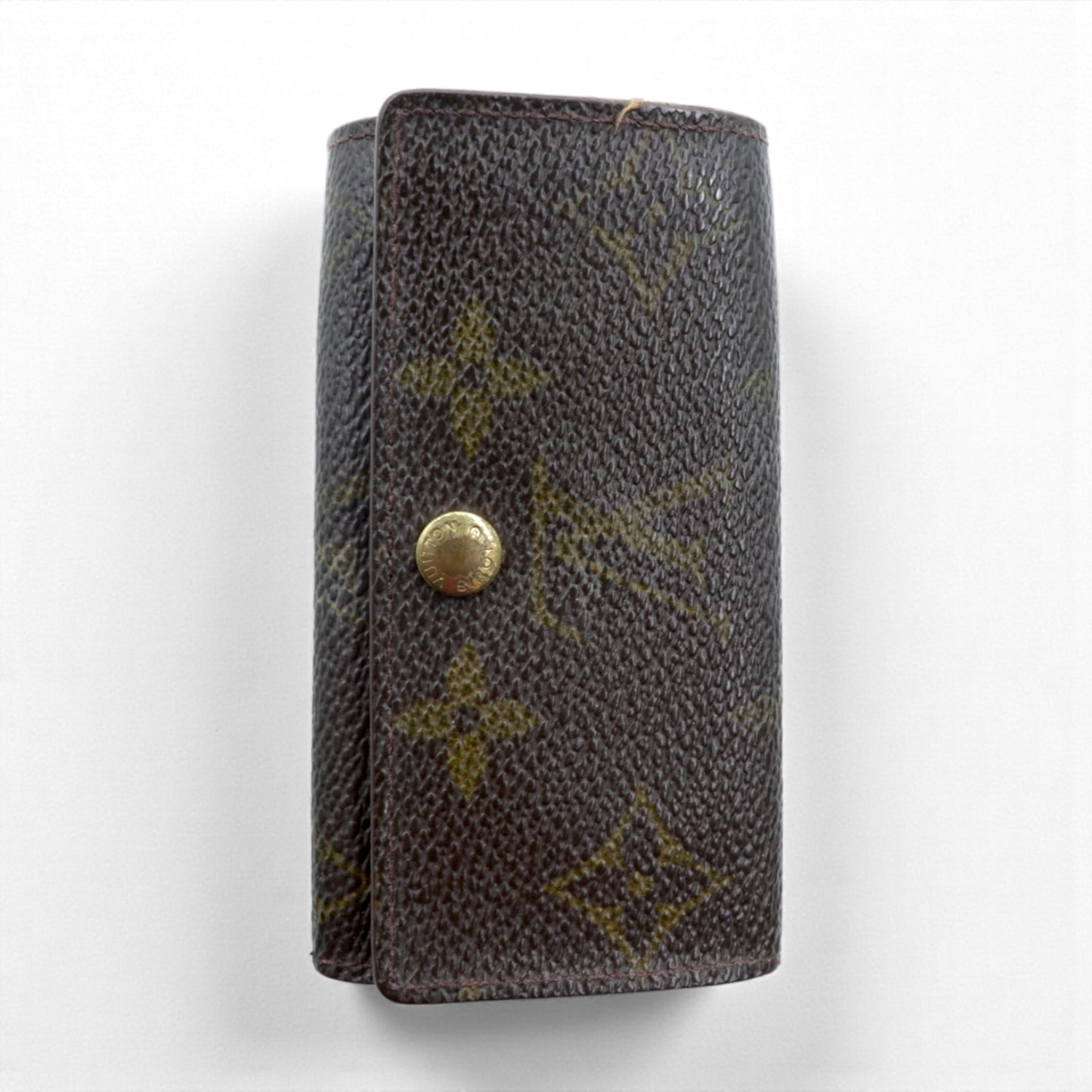 LOUIS VUITTON 4連キーケース PVC ミュルティクレ4 モノグラム ブラウン M62631 フランス製