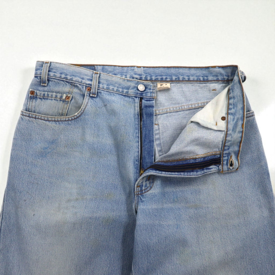 Levi's 90s Made in USA 560 Baggy Loose Fit Tapered Denim Pants, Size XL, Blue, Loose Fit Tapered Leg, 560-4834