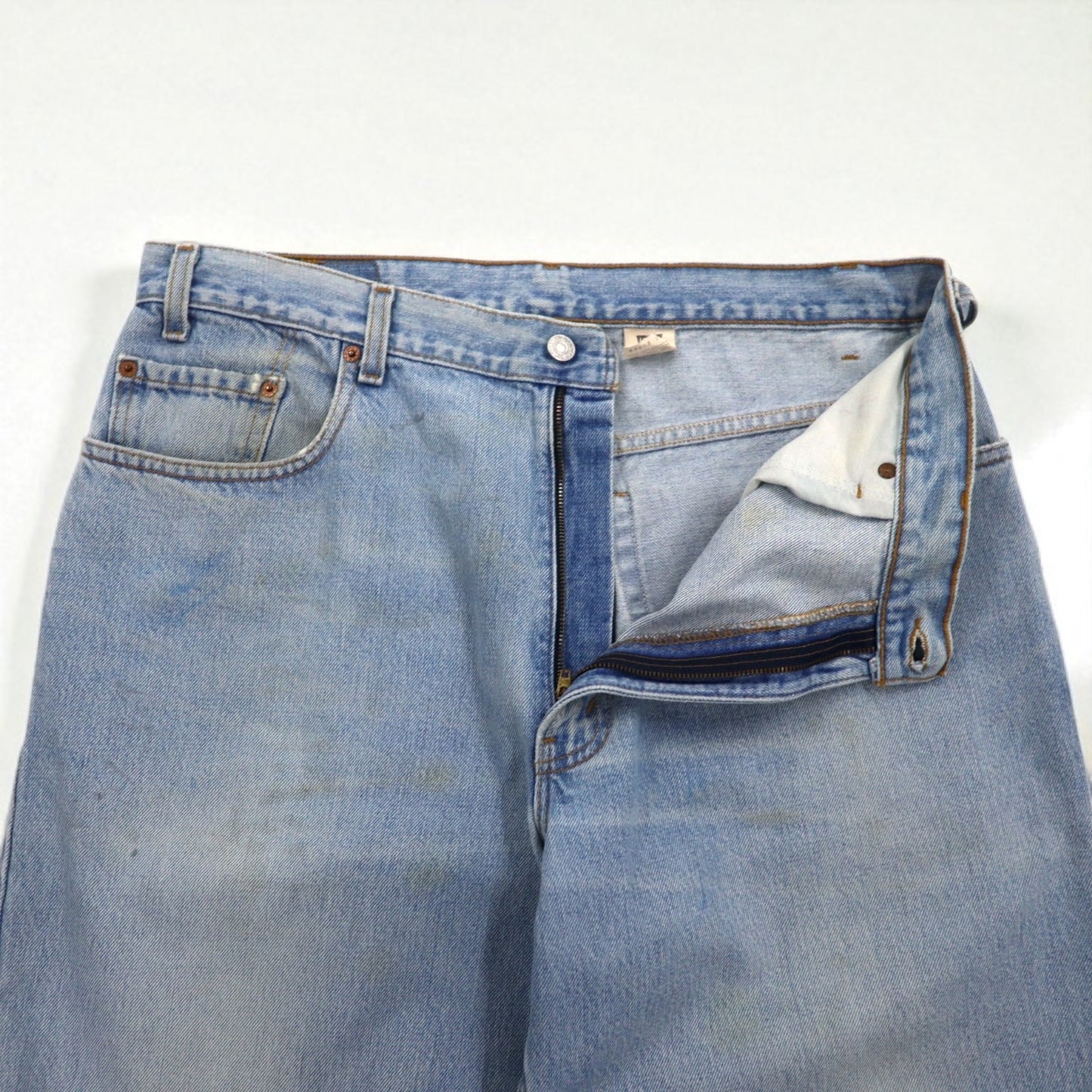 Levi's 90年代 USA製 560 バギー ルーズフィット テーパード デニムパンツ XL ブルー LOOSE FIT TAPERED LEG 560-4834