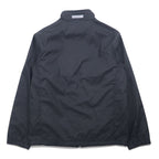 FIRST DOWN ナイロンジャケット M ブラック ポリエステル フリースライナー ドローコード