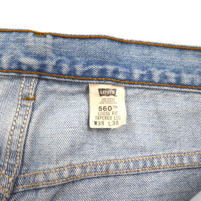 Levi's 90年代 USA製 560 バギー ルーズフィット テーパード デニムパンツ XL ブルー LOOSE FIT TAPERED LEG 560-4834