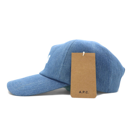 Carhartt WIP × A.P.C. ブルガリア製 デニム ベースボールキャップ 54 ブルー コットン CASQUETTE CAMERON INDIGO 未使用品