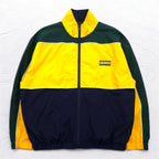Vintage 90s Windbreaker IZOD 90s Color Block Nylon Jacket Jersey L Mesh Liner
