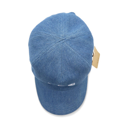 Carhartt WIP × A.P.C. ブルガリア製 デニム ベースボールキャップ 54 ブルー コットン CASQUETTE CAMERON INDIGO 未使用品