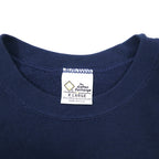 The Cotton Exchange USA Made 90s College Print Sweatshirt XL Navy Cotton GONZA BASKETBALL Arch Logo