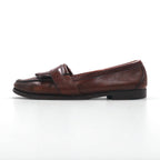 COLE HAAN USA made fringe loafers 28cm brown leather 225844 J5 6034