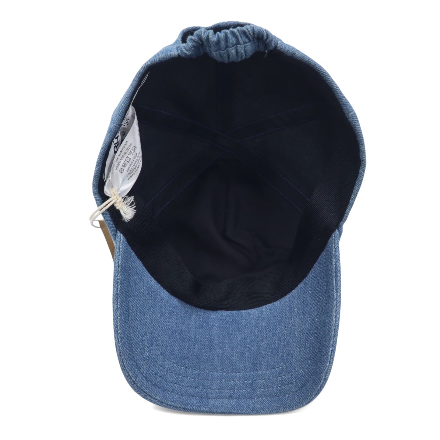 Carhartt WIP × A.P.C. ブルガリア製 デニム ベースボールキャップ 54 ブルー コットン CASQUETTE CAMERON INDIGO 未使用品