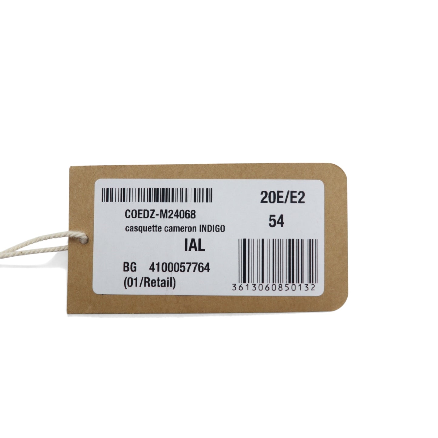 Carhartt WIP × A.P.C. ブルガリア製 デニム ベースボールキャップ 54 ブルー コットン CASQUETTE CAMERON INDIGO 未使用品