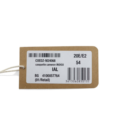 Carhartt WIP × A.P.C. ブルガリア製 デニム ベースボールキャップ 54 ブルー コットン CASQUETTE CAMERON INDIGO 未使用品