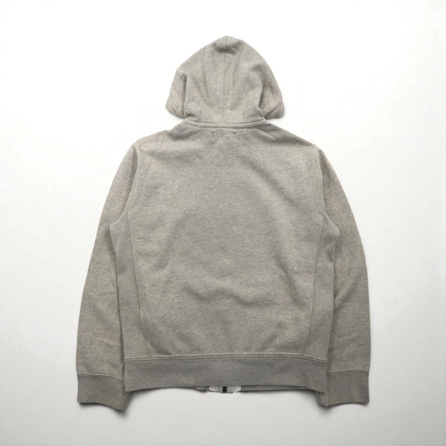 Ralph Lauren 90年代 リバースウィーブ ヘビーウェイト ジップパーカー M グレー スモールポニー刺繡