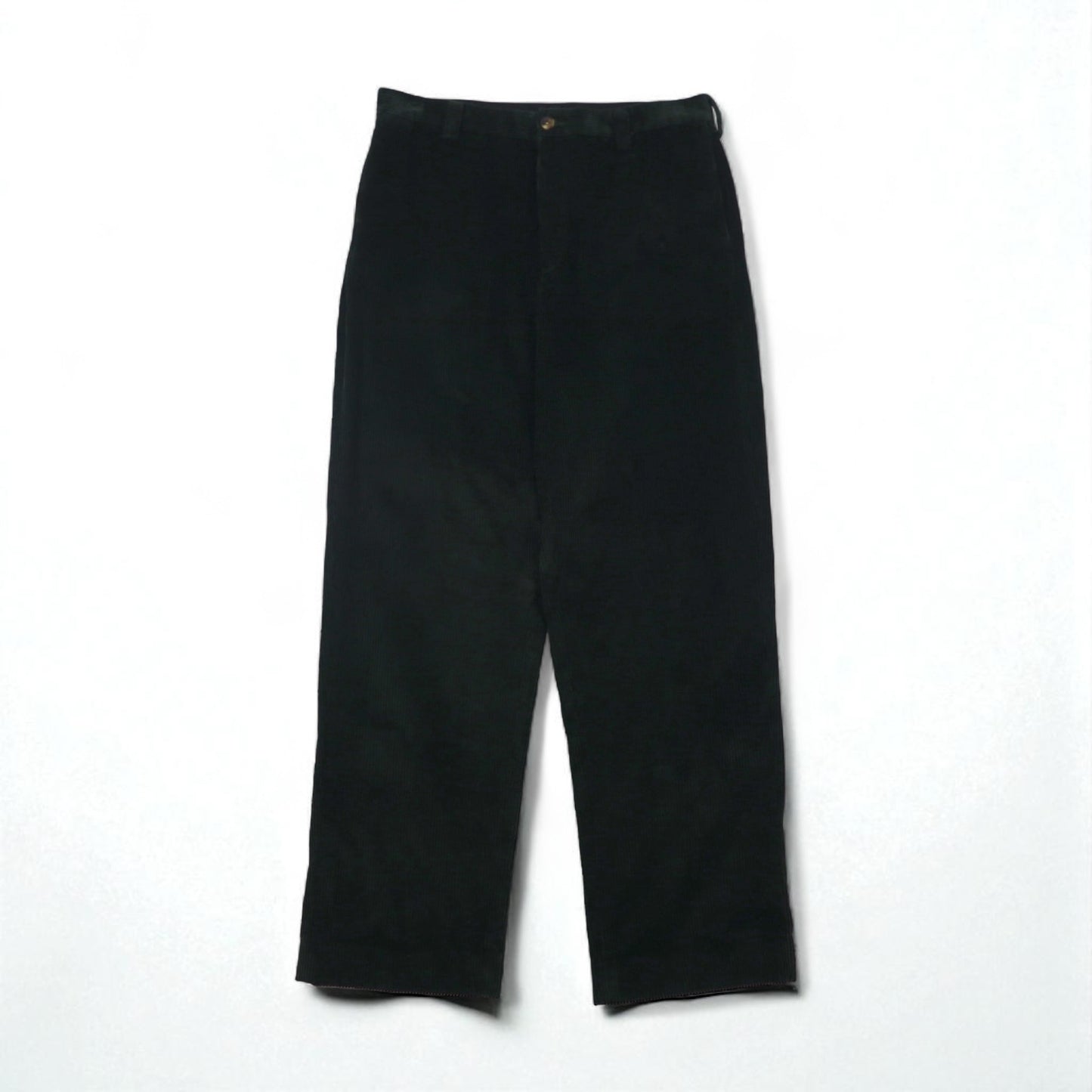 LLBean 90s Classic Fit Corduroy Chino Pants, Size L, Green, 285254