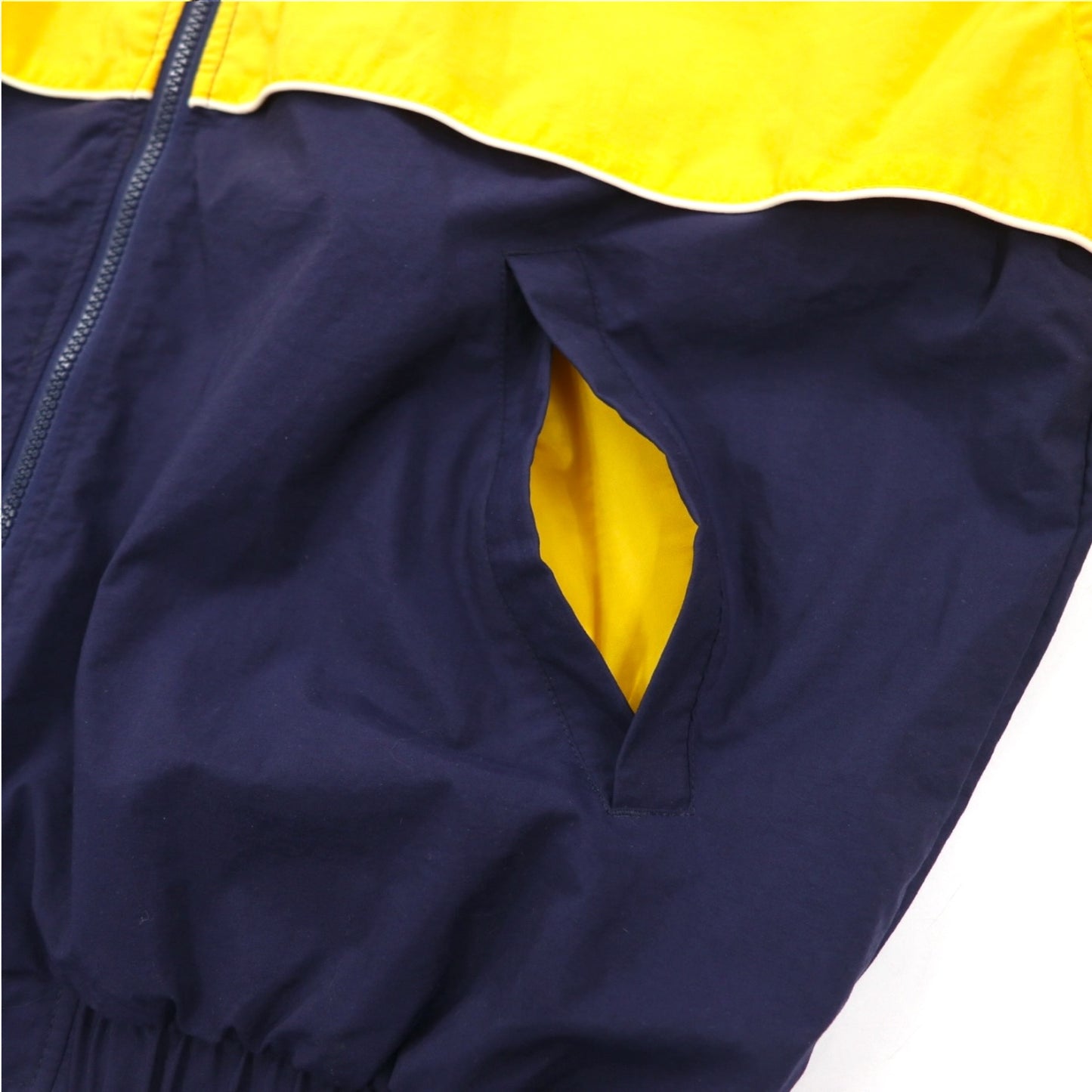 Vintage 90s Windbreaker IZOD 90年代 カラーブロック ナイロンジャケット ジャージ L メッシュライナー