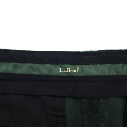 LLBean 90s Classic Fit Corduroy Chino Pants, Size L, Green, 285254