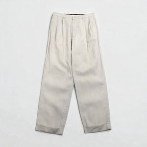 POLO RALPH LAUREN 90年代 ポロチノ 2タック ワイド チノパンツ M ベージュ コットン