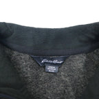 Eddie Bauer Radiator Sweater Fleece 1/4 Zip Half-Zip Fleece Jacket, Size XL, Gray, Unused