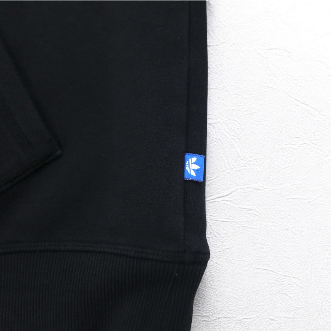 adidas originals Trefoil logo print hoodie XL black fleece lining AY6630