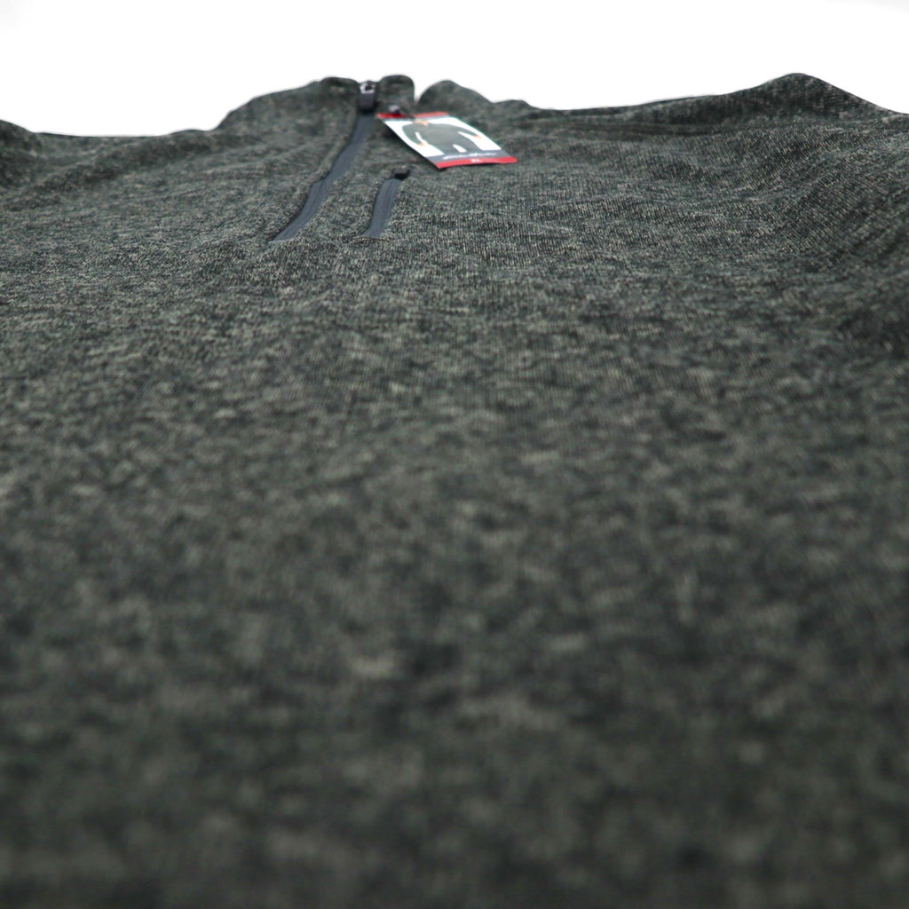 Eddie Bauer Radiator Sweater Fleece 1/4 Zip Half-Zip Fleece Jacket, Size XL, Gray, Unused