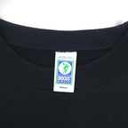 DISCUS ATHLETIC Crewneck Sweatshirt M Black Cotton Logo Print